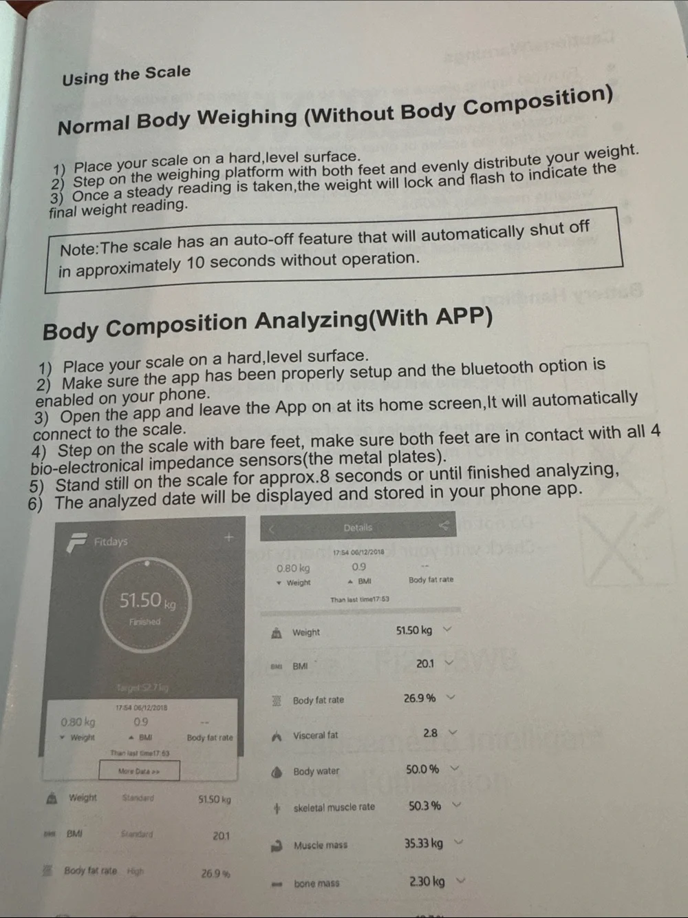 Wellue smart body